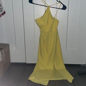 Yellow Hello Molly Dress (never worn before)